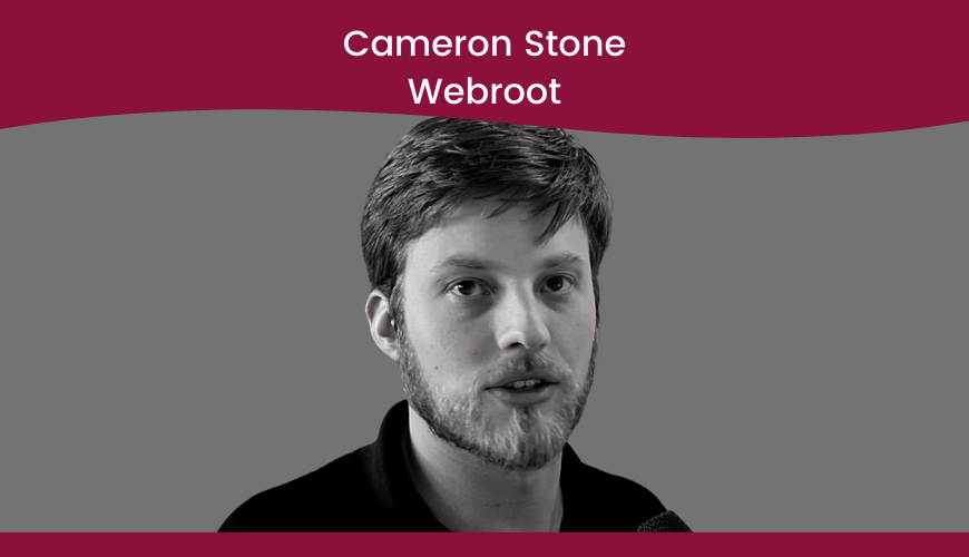 Cameron Stone, Webroot