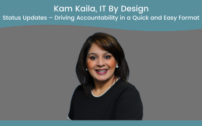 Status Updates – Driving Accountability in a Quick and Easy Format