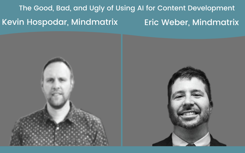 The Good, Bad, and Ugly of Using AI for Content Development